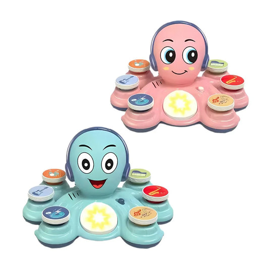 MelodyOcto – Muzikaal Octopus Speelgoed voor Baby’s | Sensoriek & Motoriek