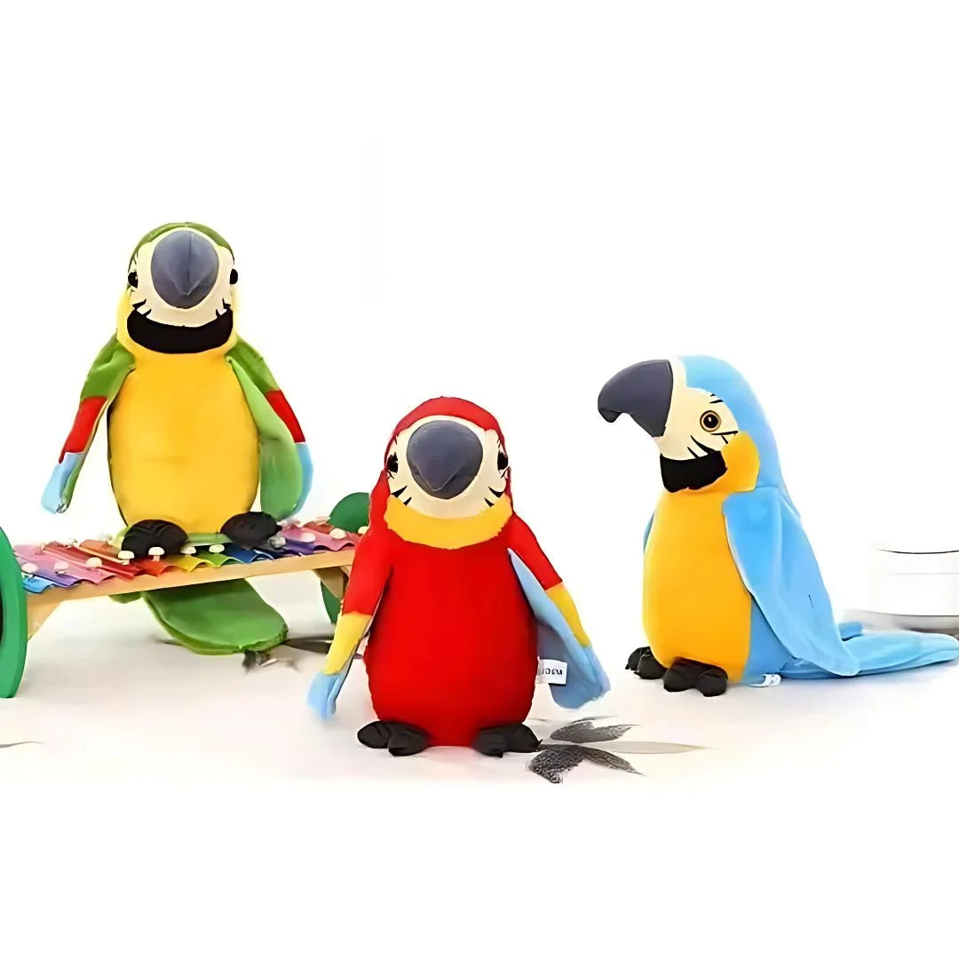 EchoWing™ – Kinderen Interactieve Papegaai vanaf 1 Jaar | Herhalen & Spelen