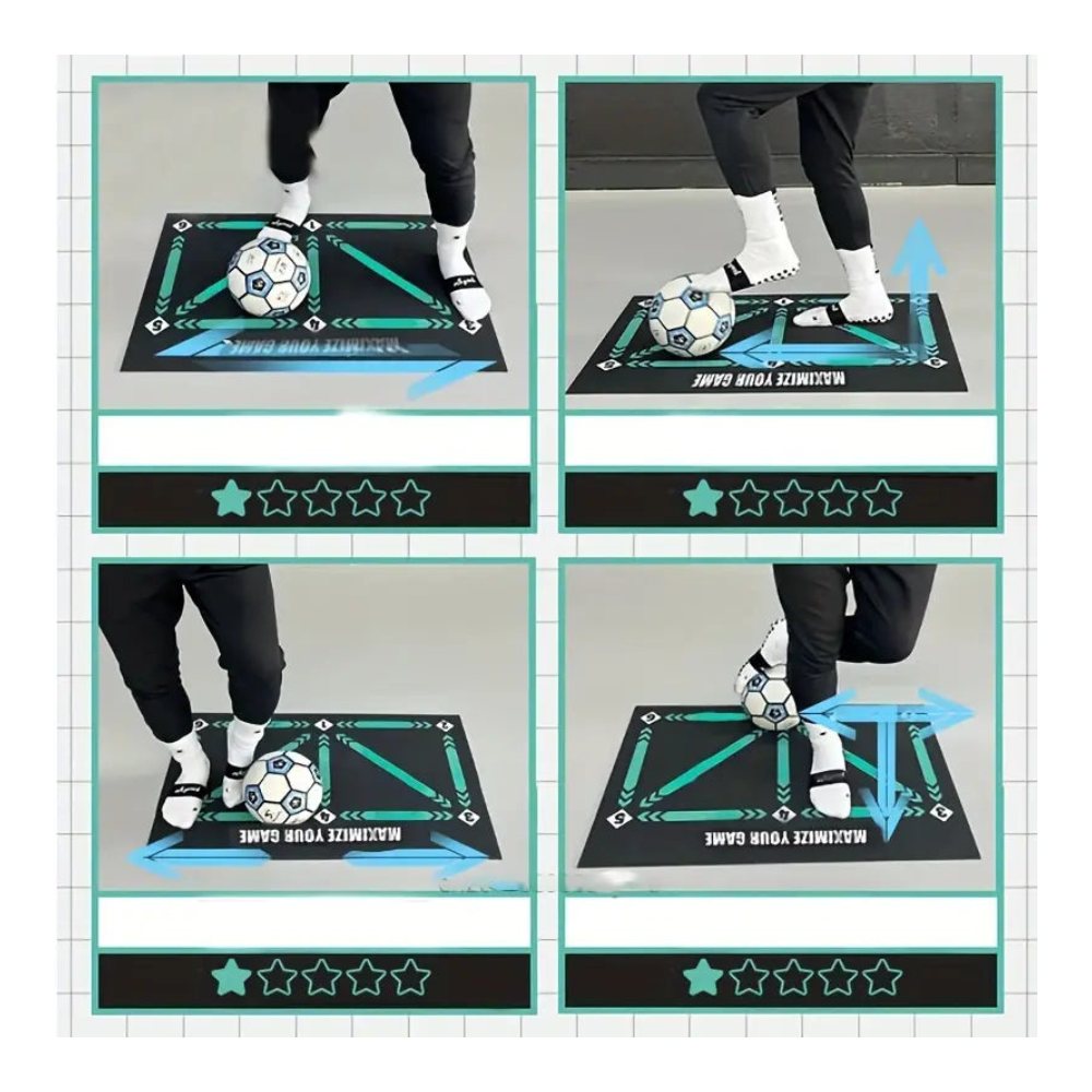 SoccerMaster- Rubbermat met antislip voor voetbaltraining