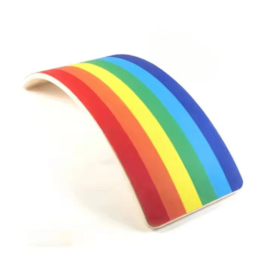 BalancePlay™ – Houten Evenwichtsbord voor Kinderen vanaf 18m+ – Stimuleert Balans, Spierkracht & Creatief Spel