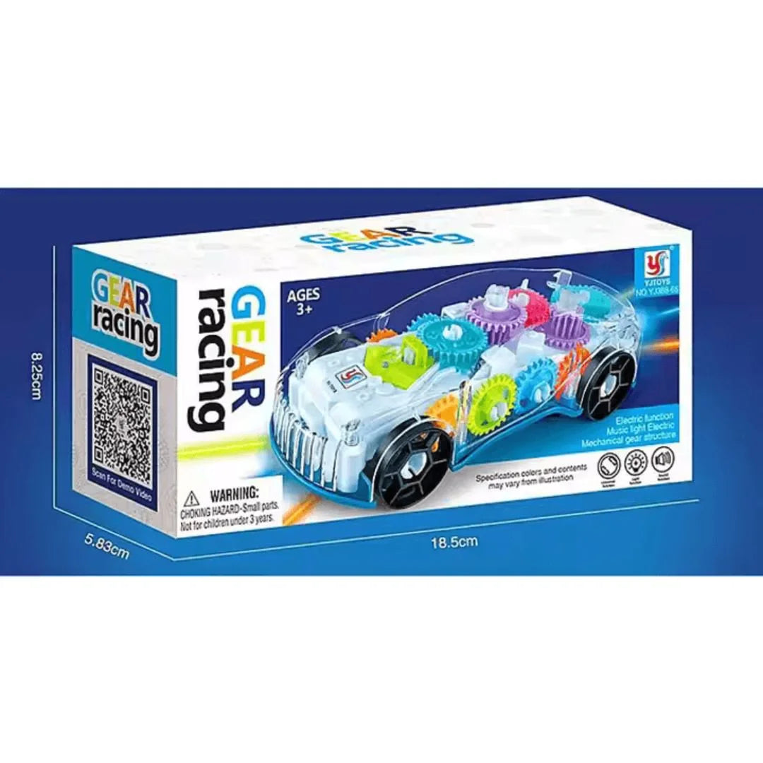 SpeedGlide™ – Glow-in-the-Dark Raceauto Voor Kinderen Vanaf 3 Jaar – Verbetert Fantasierijk Spel
