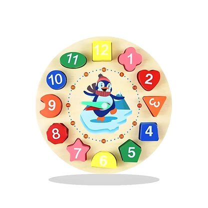 TickTocky™ – Kinderen Houten Leerklok vanaf 3 Jaar | Leren Klokkijken