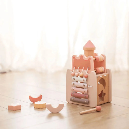 HarmonyPlay™ – Houten Muziektoren Voor Kinderen Vanaf 3 Jaar – Verbetert Muzikale Creativiteit