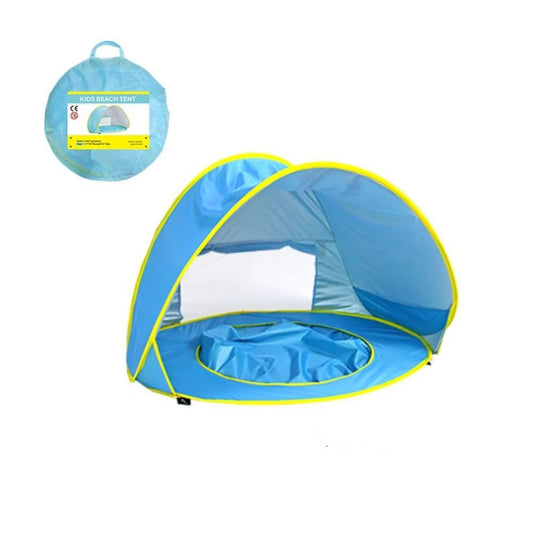 ShadeNest – Pop-Up Zonnetent voor Baby's vanaf 0 Maanden – Ideaal voor Tuin- & Strandplezier