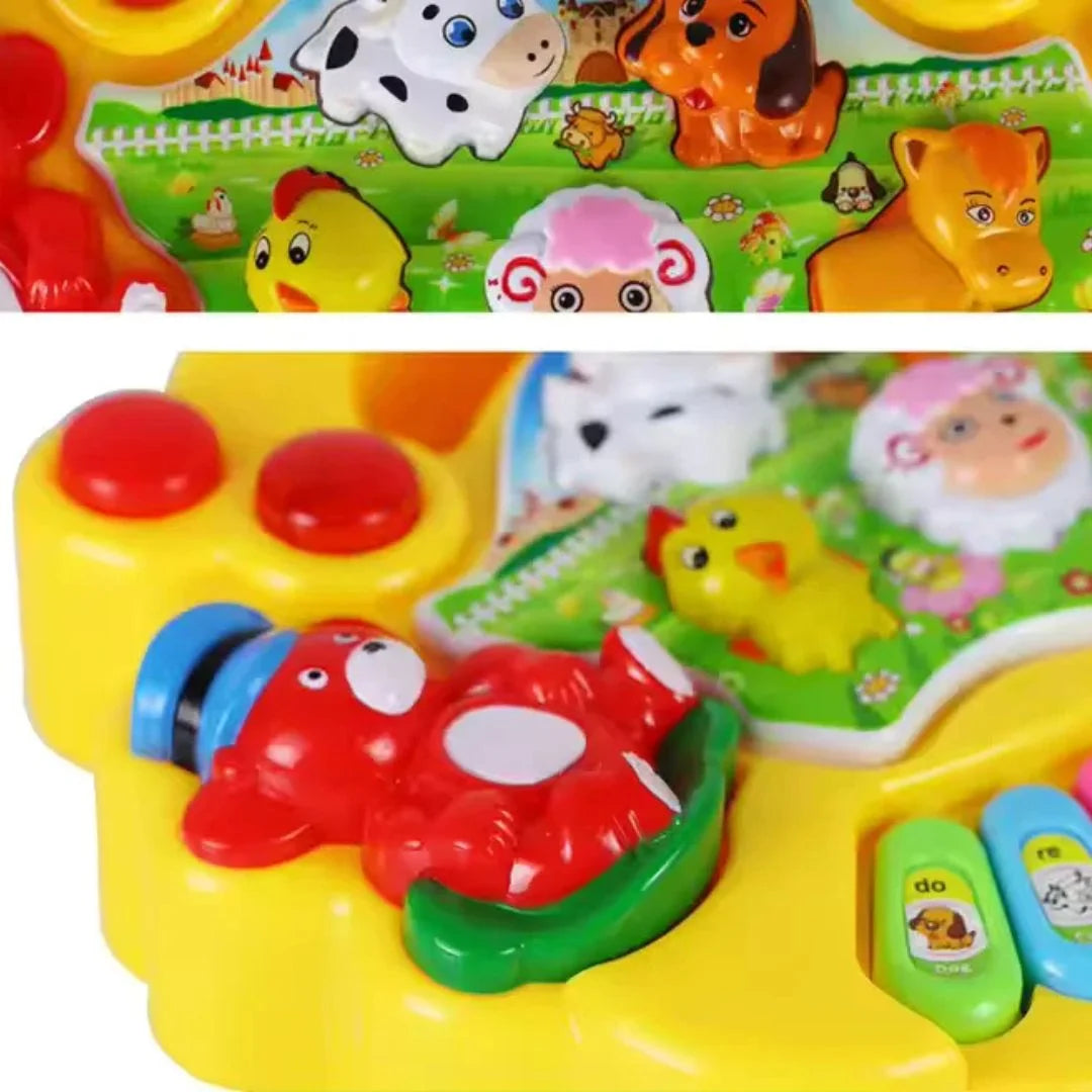 Tunzy™ – Muzikale Speelpiano Kinderen vanaf 2 Jaar | Dieren Geluiden & Leuke Melodietjes