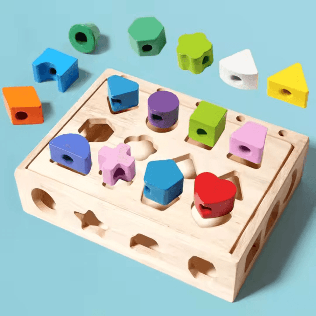 BrightNest™ – Montessori Puzzelset Voor Kinderen Vanaf 3 Jaar – Verbetert Creativiteit En Vaardigheden