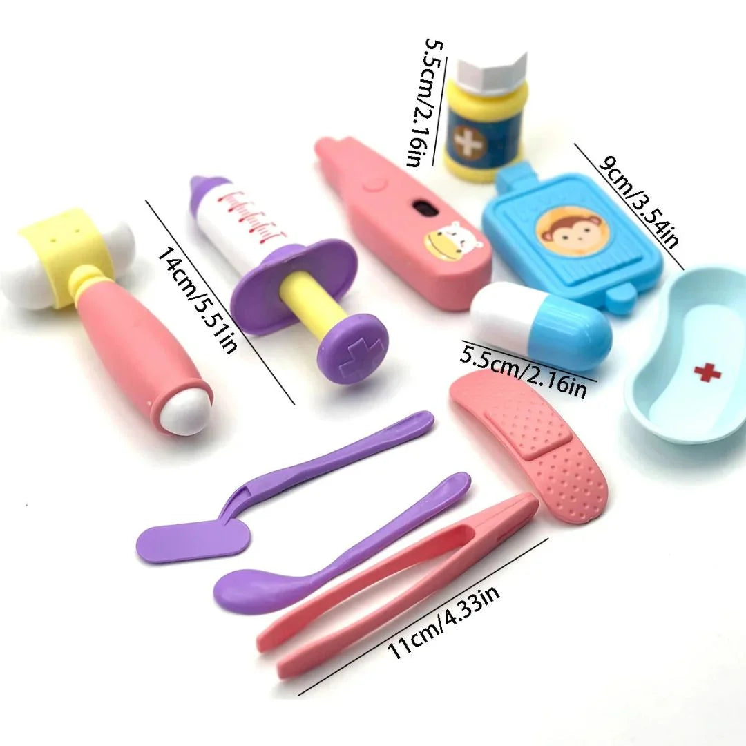 PlayMed™ – Dokter Speelset Voor Kinderen Vanaf 3 Jaar – Bevordert Sociale Vaardigheden En Fantasierijk Spel