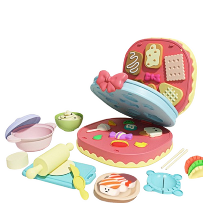 TreatTools™ - Kleurrijke Taart Modelleerset voor kinderen vanaf 3 jaar - Bakken, vormen en fantaseren