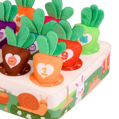 CarrotClasp™ - Pluche Wortel Sleutelhanger - Zacht en grillig accessoire voor kinderen