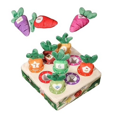 CarrotClasp™ - Pluche Wortel Sleutelhanger - Zacht en grillig accessoire voor kinderen
