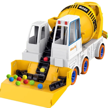 MixMaster - Frictie Cementmolen Vrachtwagen voor Kinderen vanaf 3 Jaar - Stimuleert Fantasierijk Bouwen