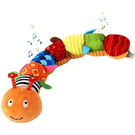 PlayfulPals™ – Muzikale Pluche Rammelaar Voor Kinderen Leeftijd 0+ – Stimuleert Zintuiglijke Ontwikkeling
