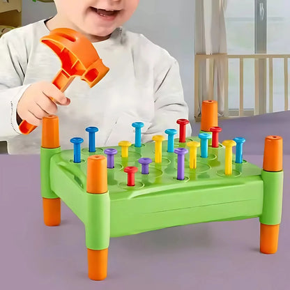 NailPop | Hamertje Tik Speelset van Kunststof voor Kinderen 3+