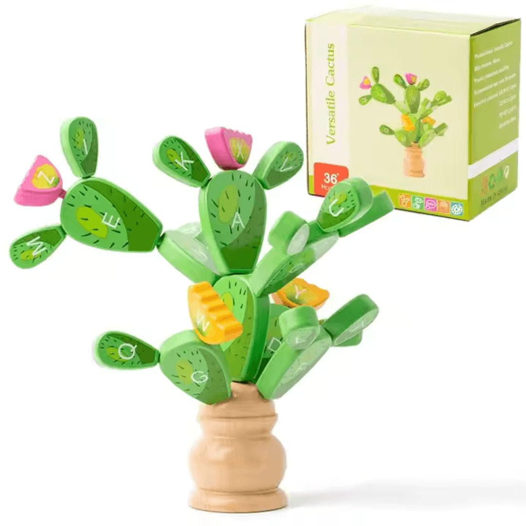 LeafCraft™ – Houten Alfabetboom Voor Kinderen Vanaf 3 Jaar – Verbetert Taalvaardigheden