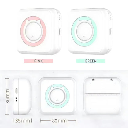 SnapBot™ – Kinderen Bluetooth Instant Fotoprinter vanaf 6 Jaar | Thermisch Knip & Print