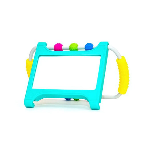 PeepPal – Zintuiglijke Babypiegel voor 0M+ – Bevordert Visuele Focus, Zelfbewustzijn & Buiklig Speelplezier