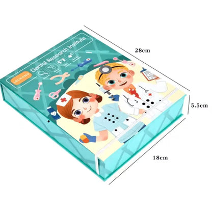 TinyDent™ – Tandarts Speelset Voor Kinderen Vanaf 3 Jaar – Stimuleert Fantasierijk Rollenspel
