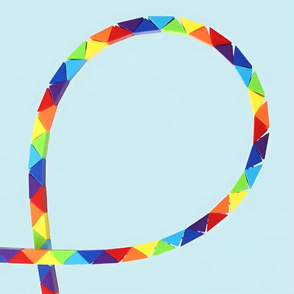 TwistFlex – Regenboog Snake Twist Puzzel voor Kinderen vanaf 5 Jaar