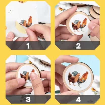 NatureNest™ – Houten Puzzel Voor Kinderen Vanaf 3 Jaar – Verbetert Cognitieve Vaardigheden