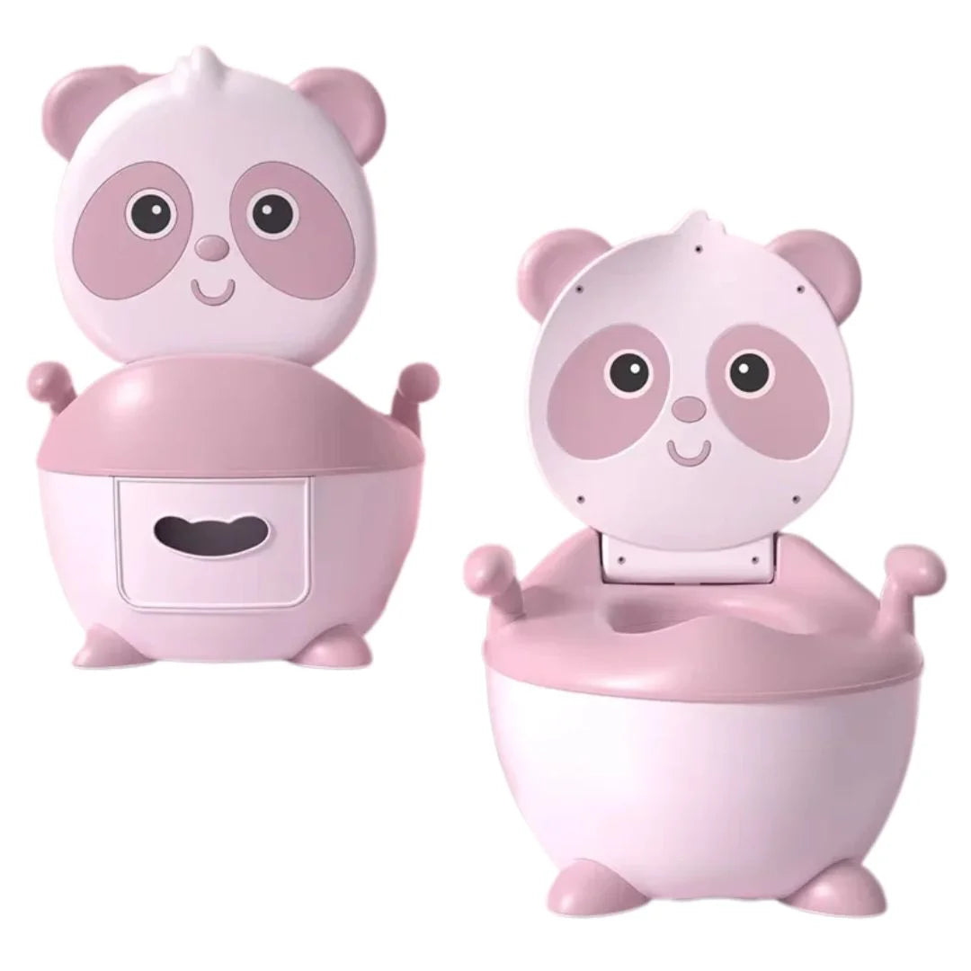 PandaLoo | Schattig Peuter Potje met Zachte PVC Zitting