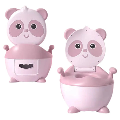 PandaLoo | Schattig Peuter Potje met Zachte PVC Zitting