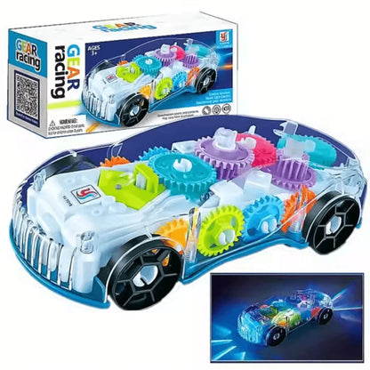 SpeedGlide™ – Glow-in-the-Dark Raceauto Voor Kinderen Vanaf 3 Jaar – Verbetert Fantasierijk Spel
