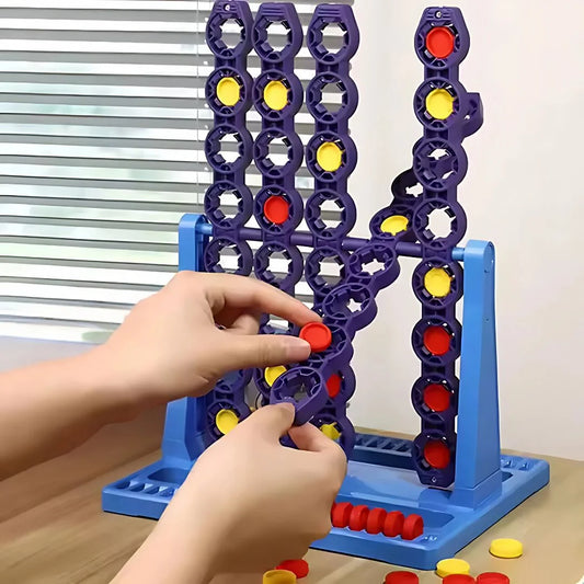 SpinRow™ – Kinderen Draaiend Vier Op Een Rij Spel vanaf 4 Jaar | Strategie & Plezier