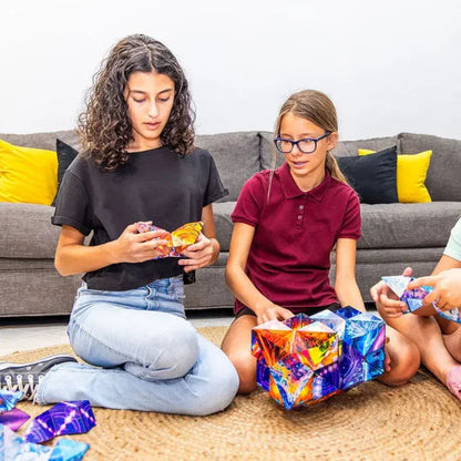 MorphBox – Vormveranderende Puzzelkubus voor 8+ – Versterkt Ruimtelijk Denken & Creatieve Focus