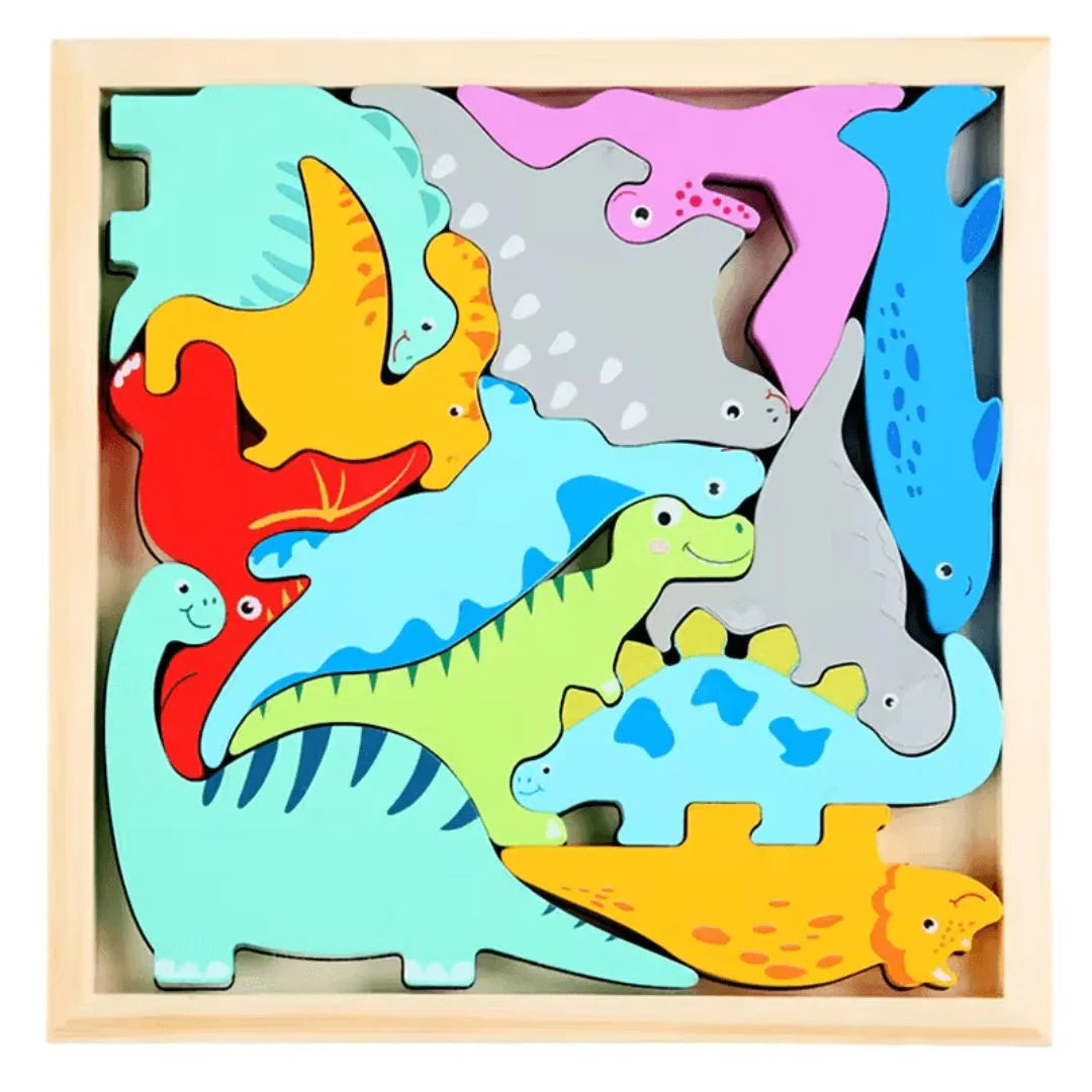 ShapeNest™ – Houten Vormen Sorteerpuzzel Voor Kinderen Vanaf 3 Jaar – Verbetert Fijne Motoriek