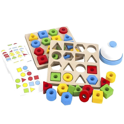 ShapeMastery™ – Vormensorteerspel Voor Kinderen Vanaf 3 Jaar – Verbetert Hand-Oog Coördinatie