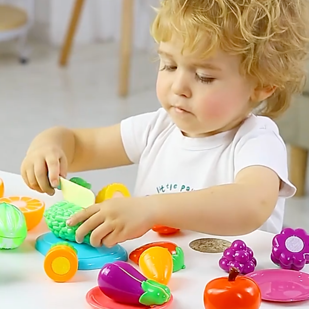 ChefPlay- Snijbare fruit- en groentespeelset