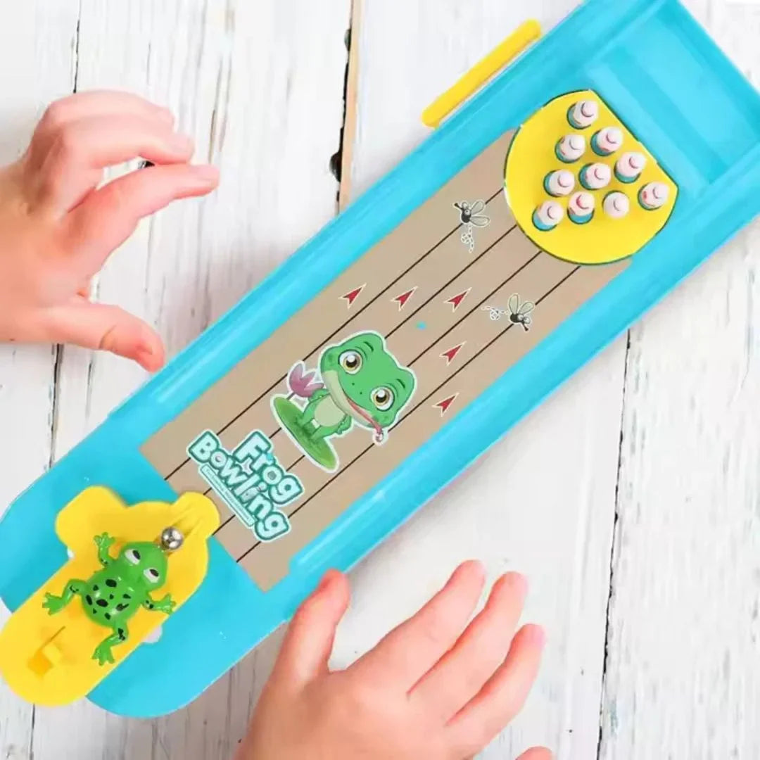FroloRoll™ - Mini kikker bowling set voor kinderen vanaf 4 jaar