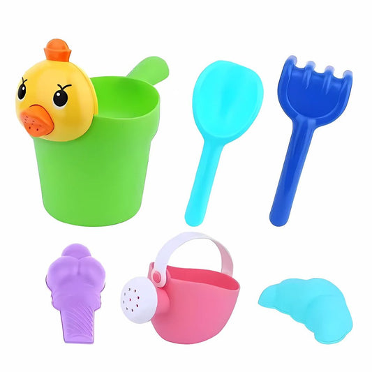SandySprout – Strand Emmerspeelset voor Kinderen vanaf 2 Jaar – Stimuleert Creativiteit & Buiten Spelen