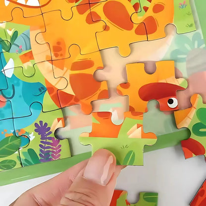 MagniPals – Magnetisch Puzzelboek met Dieren & Voertuigen vanaf 3 Jaar