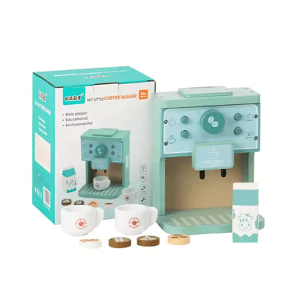 TinyBrew™ – Houten Koffieset Voor Kinderen Vanaf 3 Jaar – Stimuleert Fantasierijk Spel