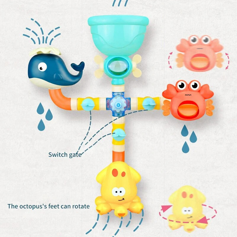 FountainFrolic – Bad Speelgoed Voor Kinderen Vanaf 1 Jaar – Stimuleert Waterpret