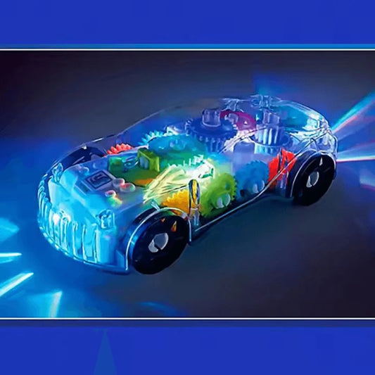 SpeedGlide™ – Glow-in-the-Dark Raceauto Voor Kinderen Vanaf 3 Jaar – Verbetert Fantasierijk Spel