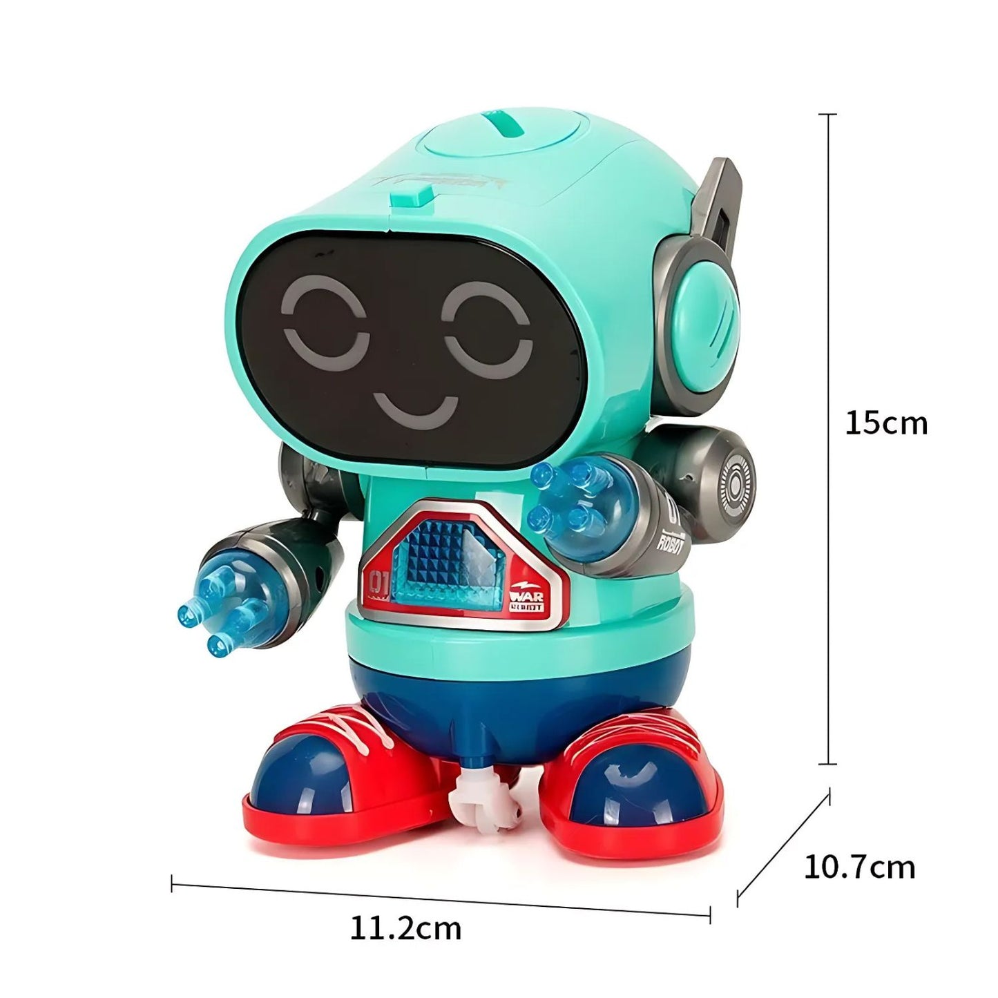 BoogieBot – Dansende Robot Speelgoed voor Kinderen vanaf 3 Jaar – Stimuleert Beweging, Ritme & Interactief Spel