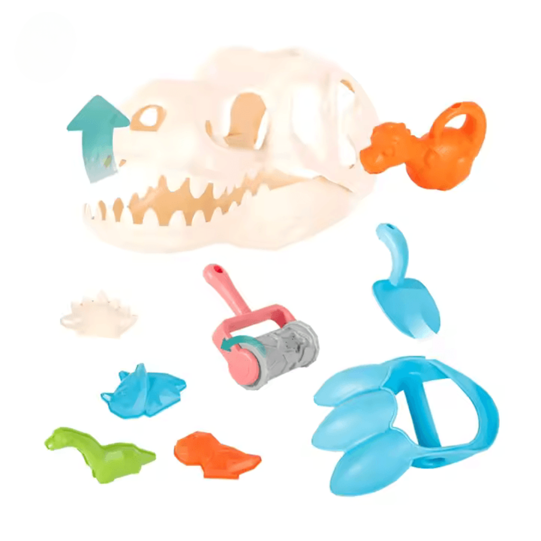 DinoPlay™ – Zand Speelset Voor Kinderen Vanaf 3 Jaar – Stimuleert Creatief Buitenplezier