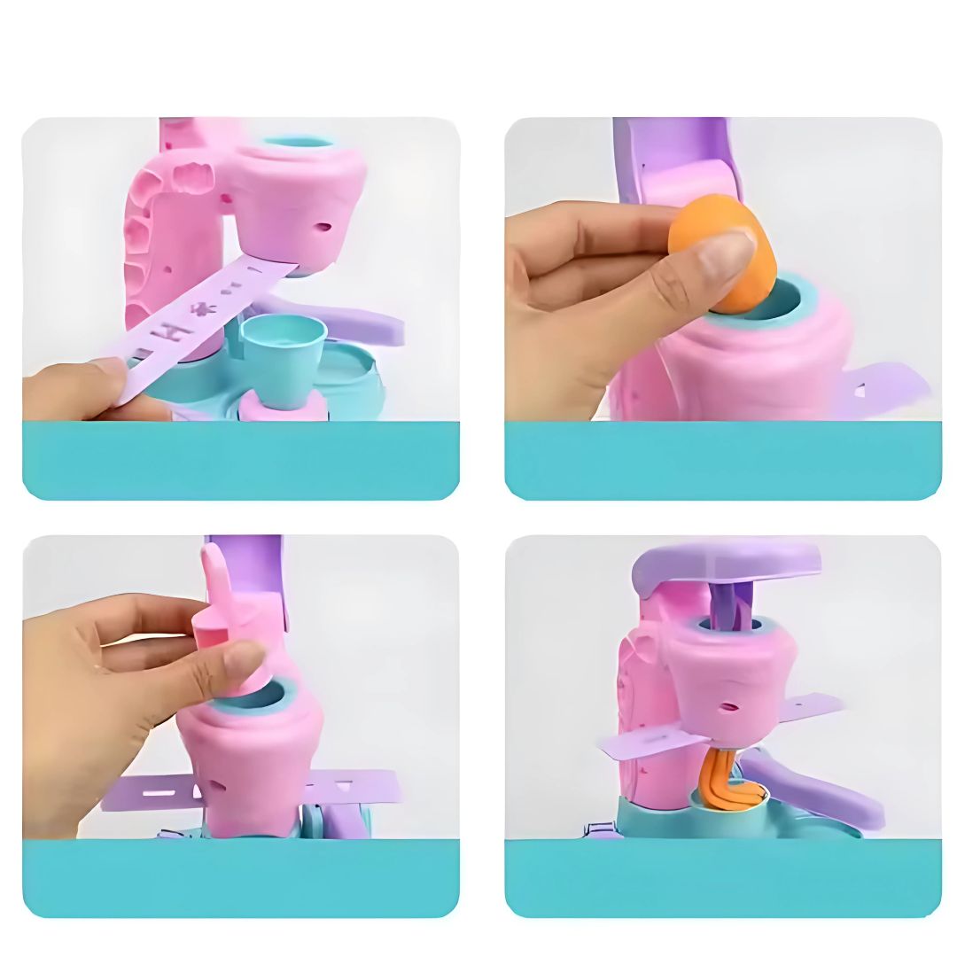 ScoopMold™ – IJsjes Klei Machine Speelset voor Kinderen vanaf 4 Jaar