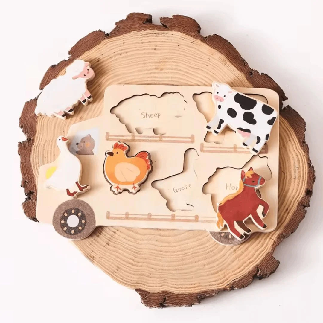 WoodQuest™ – Houten Puzzelavontuur Voor Kinderen Vanaf 3 Jaar – Verbetert Probleemoplossende Vaardigheden
