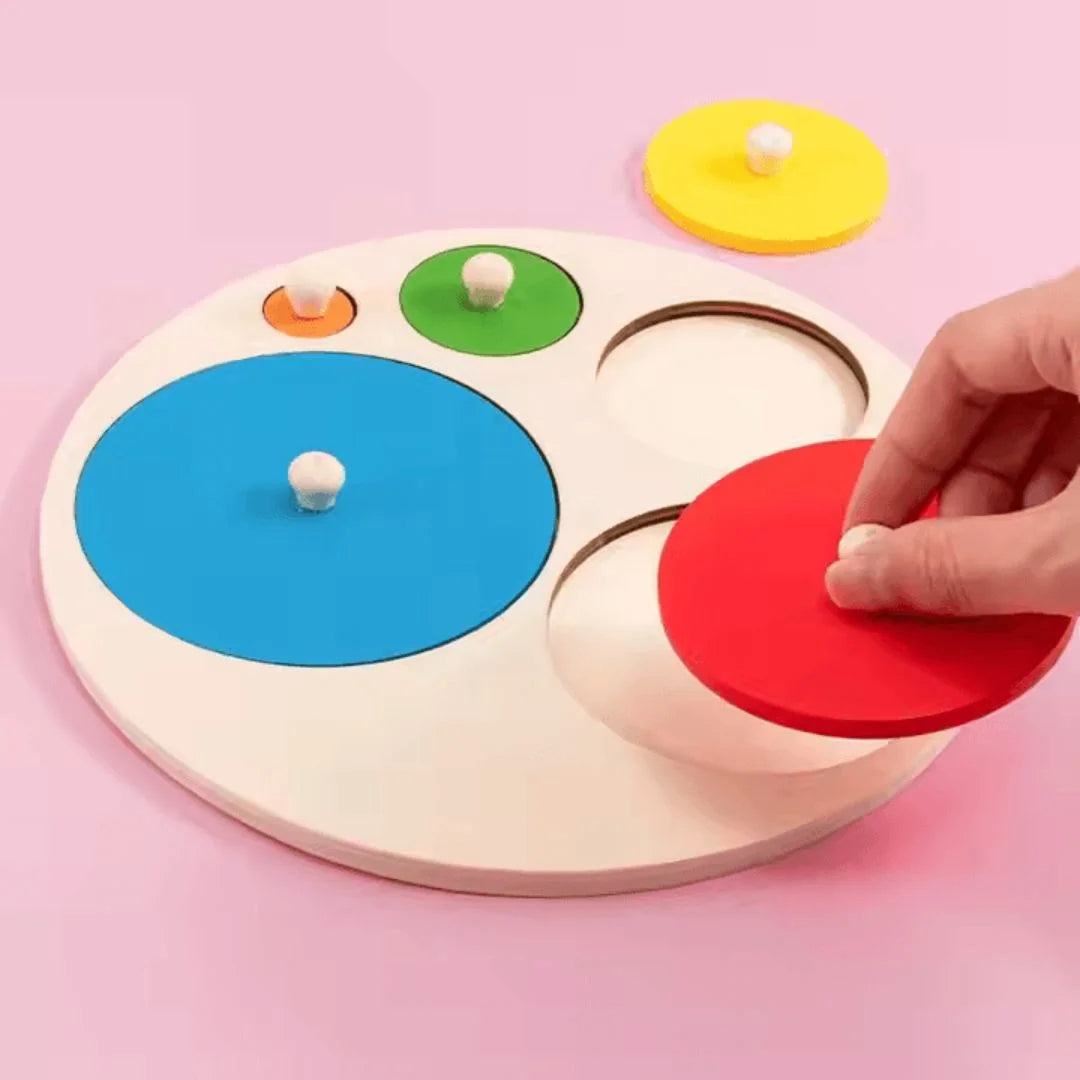 GeoPlay™ – Geometrische Puzzel Voor Kinderen Vanaf 3 Jaar – Verbetert Ruimtelijk Inzicht