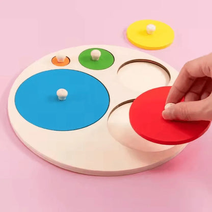 GeoPlay™ – Geometrische Puzzel Voor Kinderen Vanaf 3 Jaar – Verbetert Ruimtelijk Inzicht