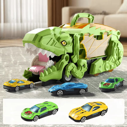DinoDrive™ – Dinosaurusspeelgoedauto Voor Kinderen Vanaf 3 Jaar – Interactief Spel En Leren