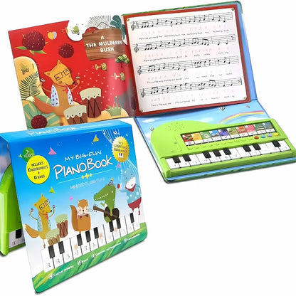 KeyTunes – Muzikaal Pianoboek voor Kinderen vanaf 3 Jaar | Vroeg Muziek Spelen & Leren