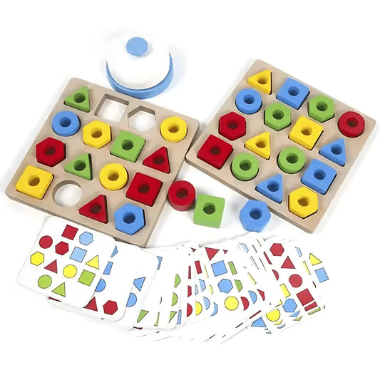ShapeMastery™ – Vormensorteerspel Voor Kinderen Vanaf 3 Jaar – Verbetert Hand-Oog Coördinatie