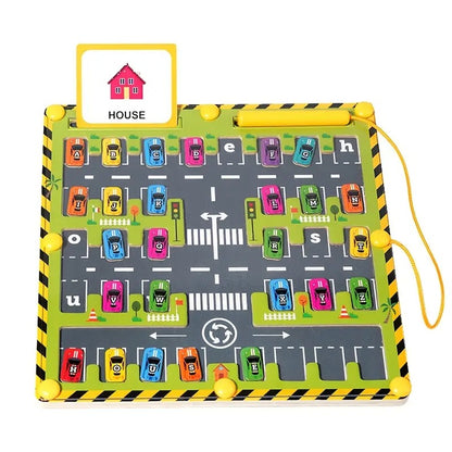 AlphabetAdventure - Magnetisch Alfabet Doolhof Montessori