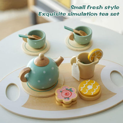 BloomTea – Bloemen Theeservies voor Kinderen vanaf 3 Jaar – Stimuleert Creatief Rollenspel