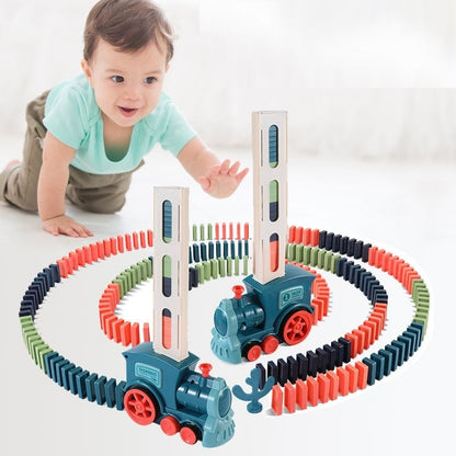 DominoExpress -  Domino Trein Automatische Speelgoed Blokken Set