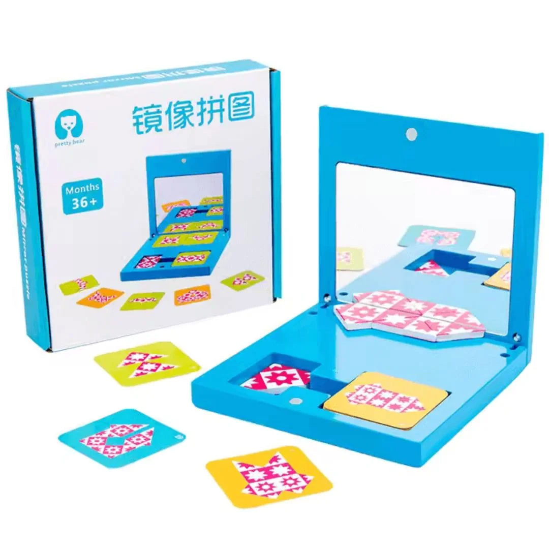 MirrorQuest™ – Puzzelspel Voor Kinderen Vanaf 4 Jaar – Verbetert Probleemoplossende Vaardigheden